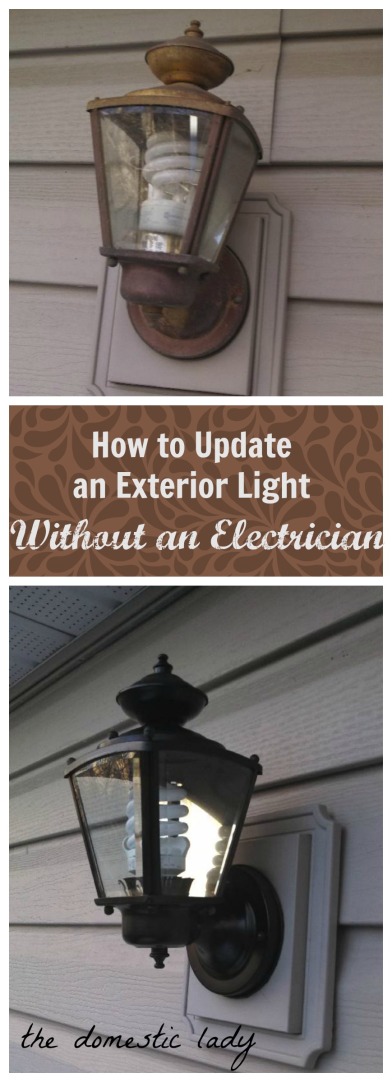 Updating Exterior Fixtures for FREE